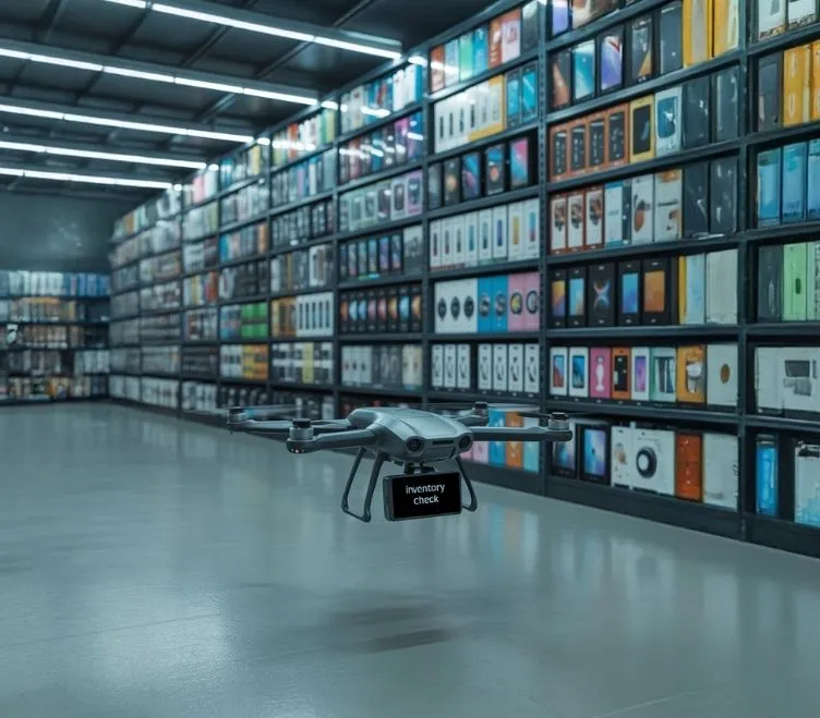 AI-Powered Drone Inventory Counting, How Does Drone Inventory Counting Work