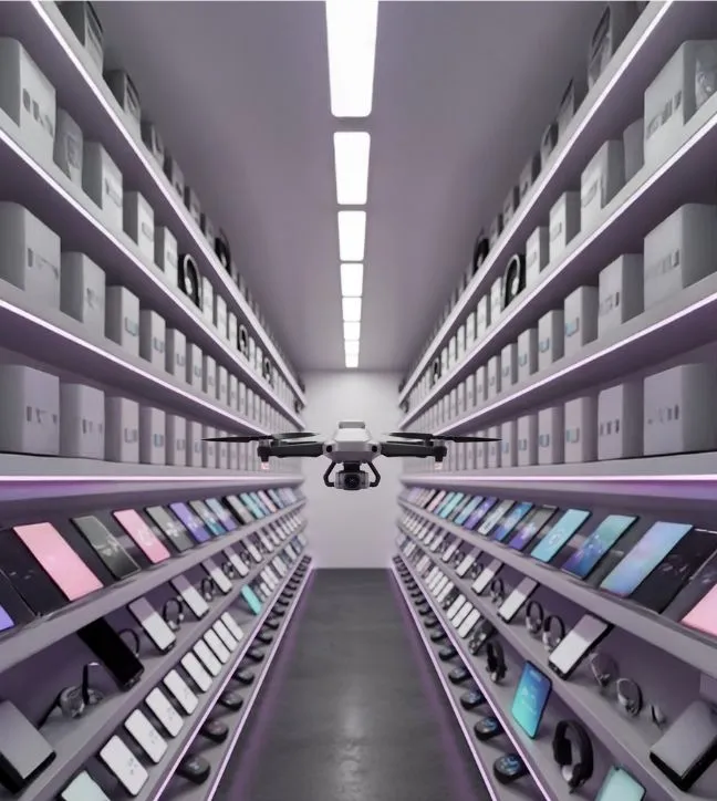 AI-Powered Drone Inventory Counting, How Does Drone Inventory Counting Work
